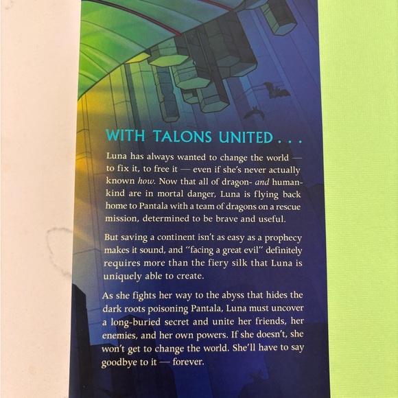 NEW! Wings of Fire Book 15 “The Flames of Hope” hardcover by Tui T. Sutherland - Picture 3 of 4